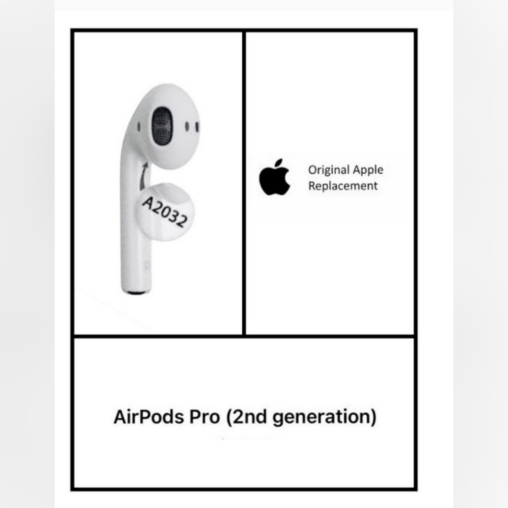 Apple AirPod (2nd Generation) Replacement - Right Earbud Only - Model A2032.